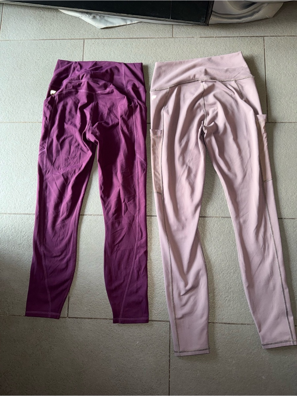 Fabletics Leggings Bundle Women’s Small PowerHold + PureLuxe High Rise Pocket - Picture 2 of 4